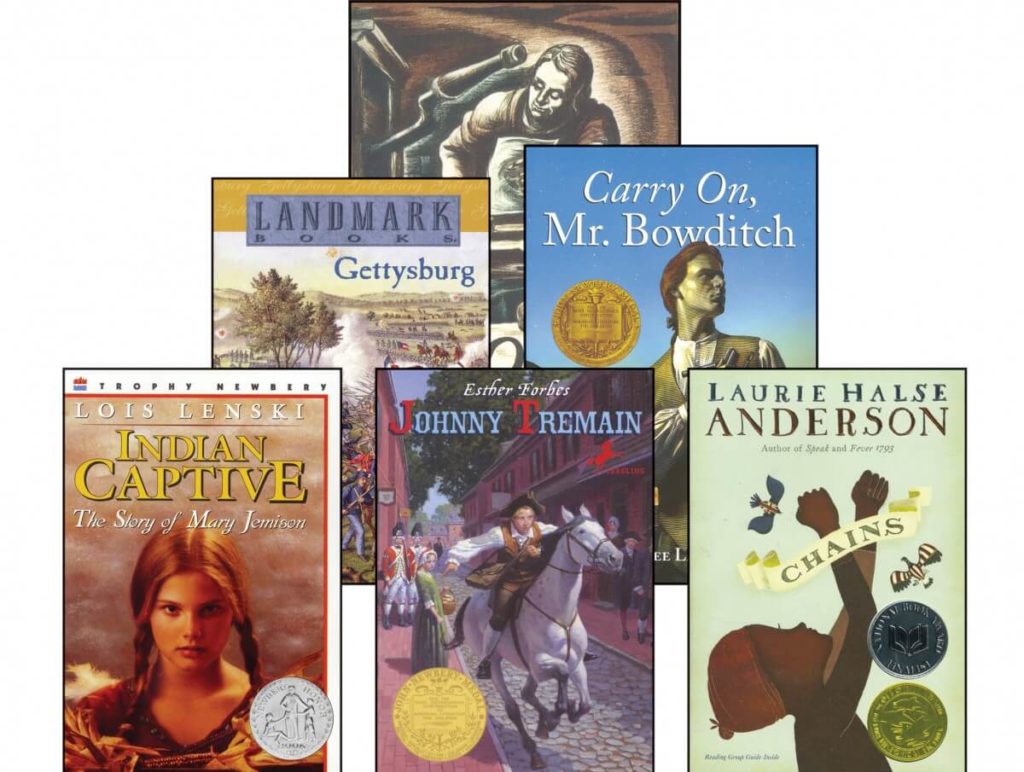 6th grade american studies novels literature books