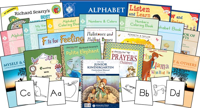 Classical junior kindergarten preschool homeschool curriculum