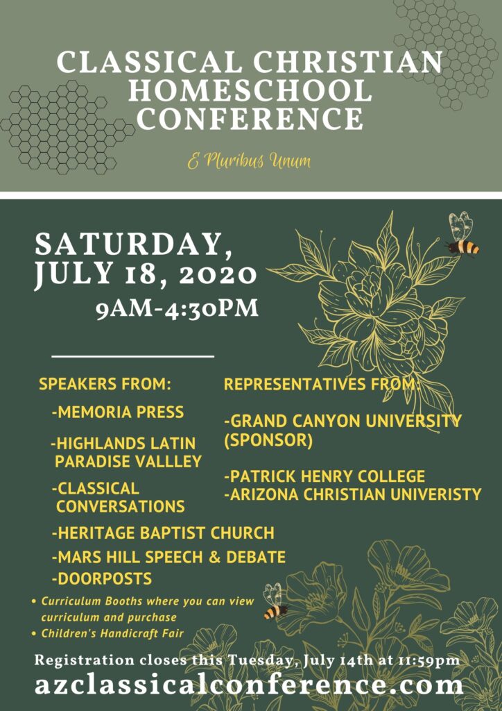 arizona classical curriculum conference